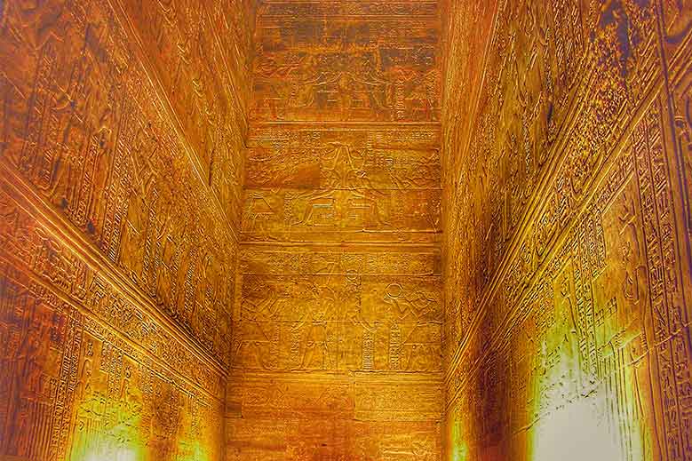 Las 7 leyes espirituales del universo - El Kybalión Hermes Trimegistro - Templo de Horus Edfú Egipto