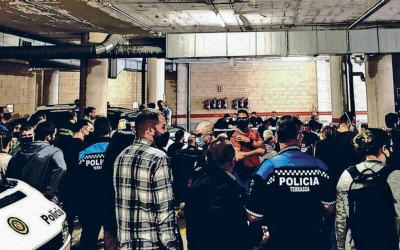asamblea policia municipal de terrassa